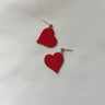 Aretes San Valentin Rojos