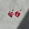 Aretes San Valentin Terrazo Romanticos